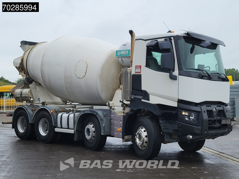 Renault C 430 8X4 9m3 IMER Mixer Big-Axle Steelsuspension Automatic Euro 6 - Caminhão betoneira: foto 3 Renault C 430 8X4 9m3 IMER Mixer Big-Axle Steelsuspension Automatic Euro 6 - Caminhão betoneira: foto 3