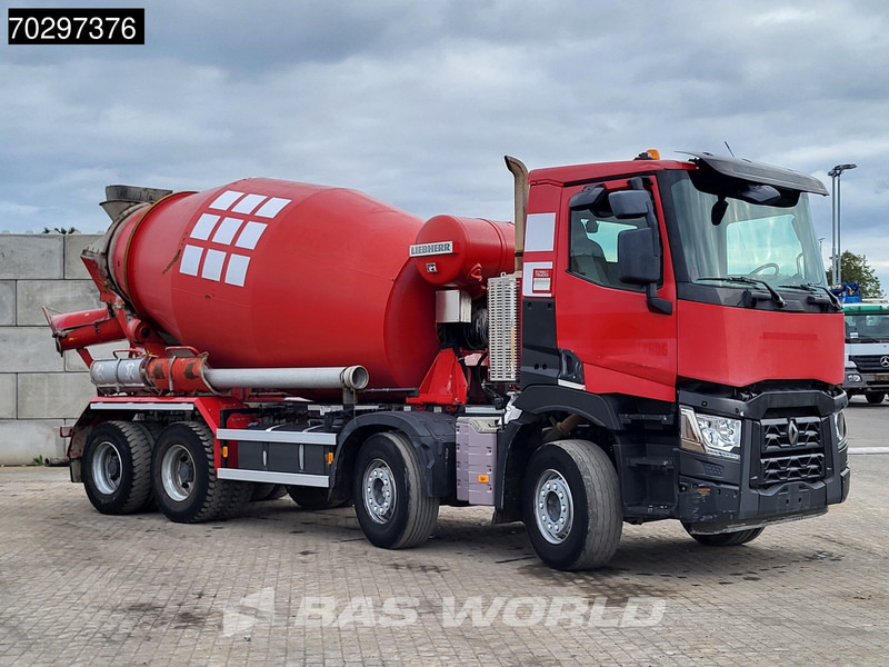 Renault C 430 8X4 9m3 Liebherr Mixer Steelsuspension Big-Axle Euro 6 - Caminhão betoneira: foto 3 Renault C 430 8X4 9m3 Liebherr Mixer Steelsuspension Big-Axle Euro 6 - Caminhão betoneira: foto 3