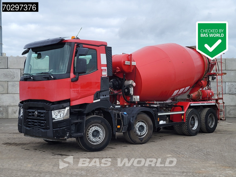 Renault C 430 8X4 9m3 Liebherr Mixer Steelsuspension Big-Axle Euro 6 - Caminhão betoneira: foto 1 Renault C 430 8X4 9m3 Liebherr Mixer Steelsuspension Big-Axle Euro 6 - Caminhão betoneira: foto 1