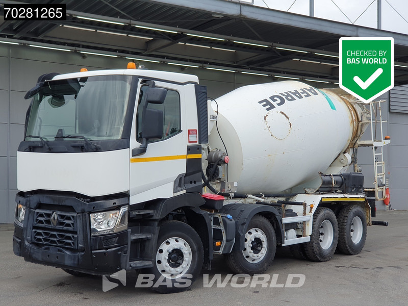Renault C 430 8X4 9m3 Liebherr Mixer VEB Automatic Steel supension Euro 6 - Caminhão betoneira: foto 1 Renault C 430 8X4 9m3 Liebherr Mixer VEB Automatic Steel supension Euro 6 - Caminhão betoneira: foto 1