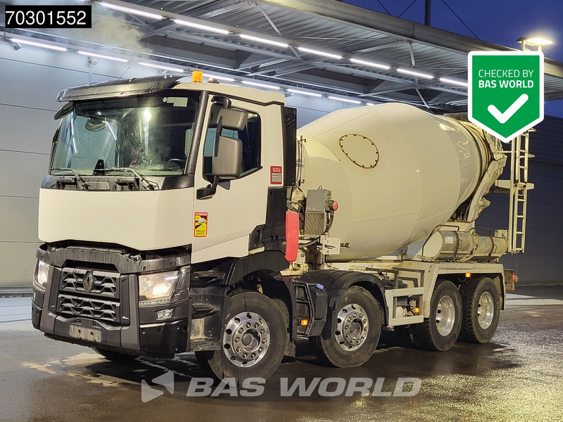 Renault C 430 8X4 9m3 Schwing Stetter mixer Steelsuspension Automatic Euro 6 - Caminhão betoneira: foto 1 Renault C 430 8X4 9m3 Schwing Stetter mixer Steelsuspension Automatic Euro 6 - Caminhão betoneira: foto 1