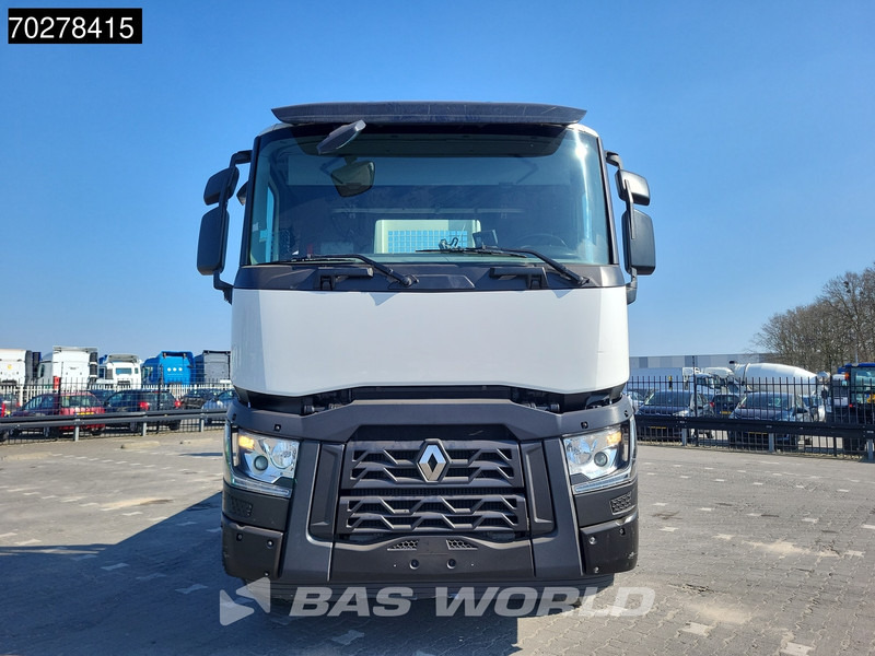 Camião de caixa aberta/ Plataforma, Caminhão grua Renault C 430 8X4 Palfinger 22002 EH kran Crane Big-Axle steel suspension Euro 6: foto 16