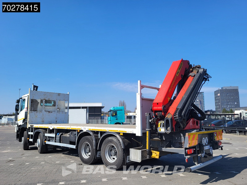 Camião de caixa aberta/ Plataforma, Caminhão grua Renault C 430 8X4 Palfinger 22002 EH kran Crane Big-Axle steel suspension Euro 6: foto 20