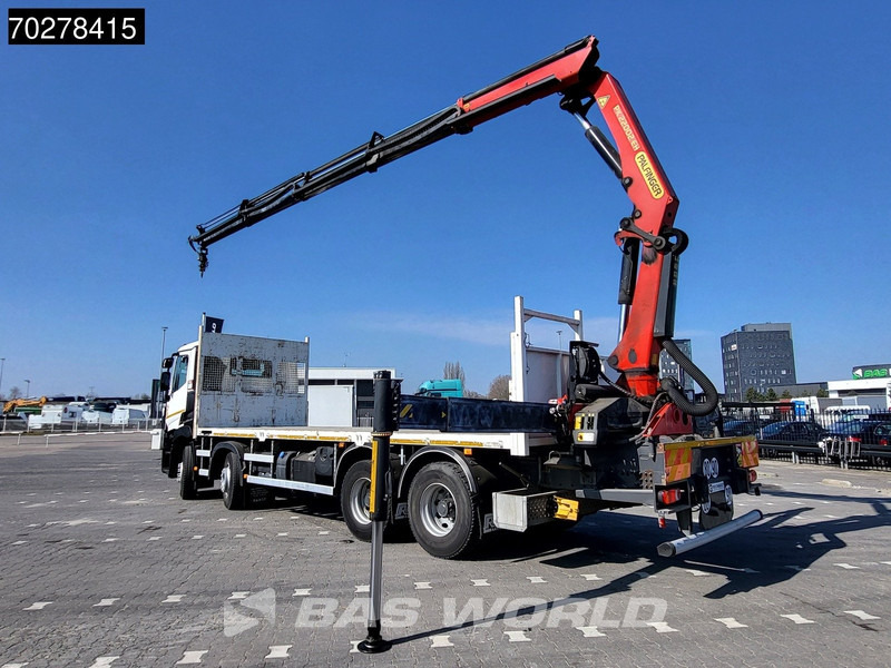 Renault C 430 8X4 Palfinger 22002 EH kran Crane Big-Axle steel suspension Euro 6 - Camião de caixa aberta/ Plataforma, Caminhão grua: foto 2 Renault C 430 8X4 Palfinger 22002 EH kran Crane Big-Axle steel suspension Euro 6 - Camião de caixa aberta/ Plataforma, Caminhão grua: foto 2