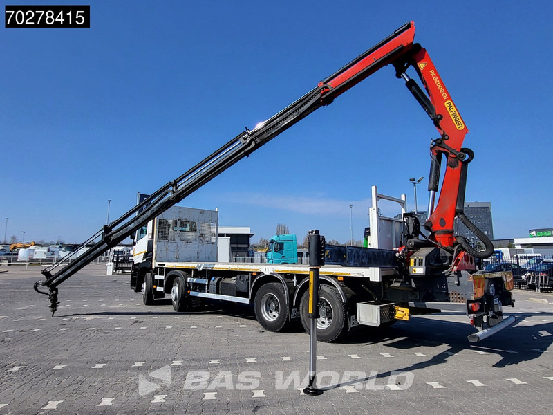 Camião de caixa aberta/ Plataforma, Caminhão grua Renault C 430 8X4 Palfinger 22002 EH kran Crane Big-Axle steel suspension Euro 6: foto 6