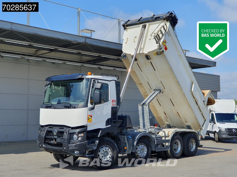 Renault C 460 8X4 17m3 Meiller Tipper Steelsuspension Automatic BigAxle Euro 6 - Caminhão basculante: foto 1 Renault C 460 8X4 17m3 Meiller Tipper Steelsuspension Automatic BigAxle Euro 6 - Caminhão basculante: foto 1
