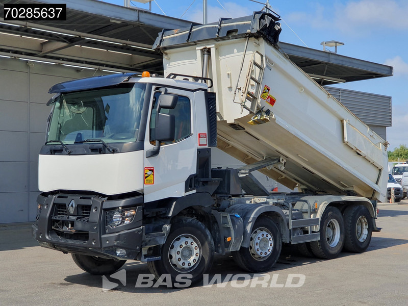 Renault C 460 8X4 17m3 Meiller Tipper Steelsuspension Automatic BigAxle Euro 6 - Caminhão basculante: foto 3 Renault C 460 8X4 17m3 Meiller Tipper Steelsuspension Automatic BigAxle Euro 6 - Caminhão basculante: foto 3