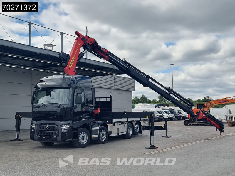 Renault C 520 8X2 Palfinger PK65002 SH Crane Jib Winch Lift+steering Axle Euro 6 - Camião de caixa aberta/ Plataforma, Caminhão grua: foto 5 Renault C 520 8X2 Palfinger PK65002 SH Crane Jib Winch Lift+steering Axle Euro 6 - Camião de caixa aberta/ Plataforma, Caminhão grua: foto 5