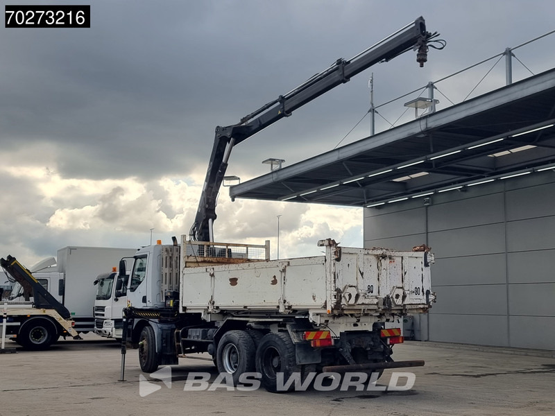 Renault Kerax 360 6X4 Hiab 144 B-2 Hiduo Kran Manual Big-Axle Steelsuspension Euro 3 - Caminhão basculante, Caminhão grua: foto 2 Renault Kerax 360 6X4 Hiab 144 B-2 Hiduo Kran Manual Big-Axle Steelsuspension Euro 3 - Caminhão basculante, Caminhão grua: foto 2