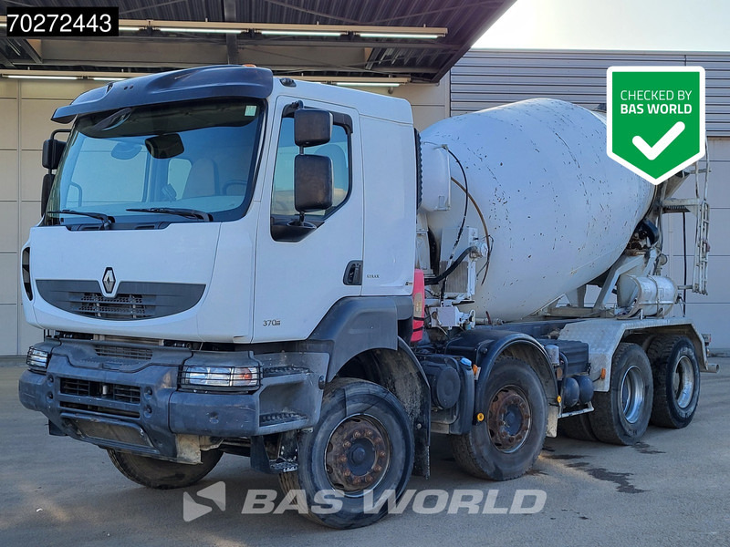 Renault Kerax 370 8X4 9m3 Mixer Manual Steelsuspension Euro4 - Caminhão betoneira: foto 1 Renault Kerax 370 8X4 9m3 Mixer Manual Steelsuspension Euro4 - Caminhão betoneira: foto 1