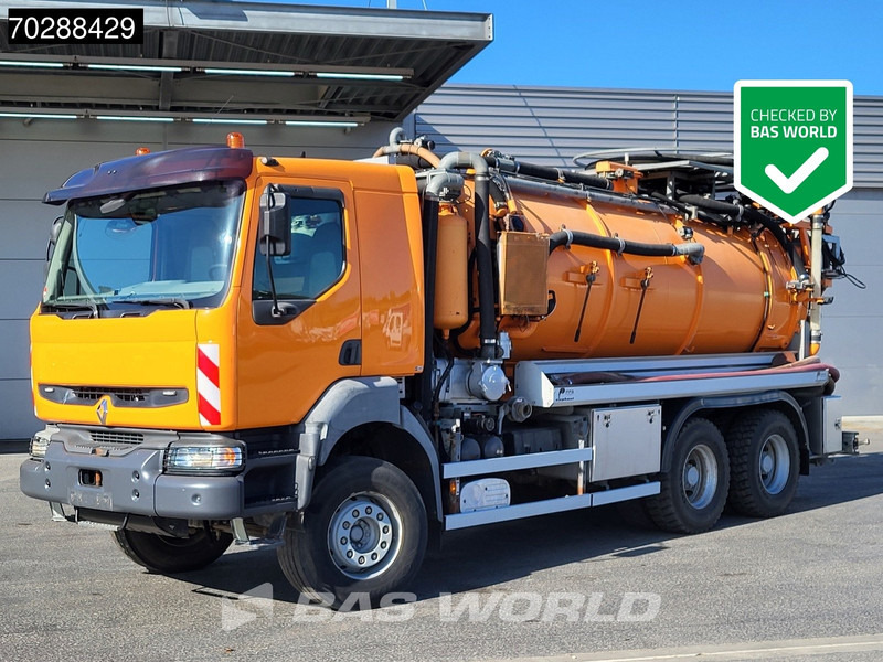 Renault Kerax 400 6X4 13m3 Wolftechnik Saugbagger Manual Big-Axle Euro 3 - Caminhão limpa fossa: foto 1 Renault Kerax 400 6X4 13m3 Wolftechnik Saugbagger Manual Big-Axle Euro 3 - Caminhão limpa fossa: foto 1