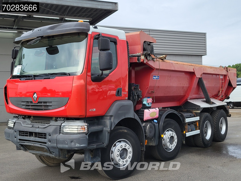 Caminhão basculante Renault Kerax 430 8X4 16m3 Forez Bennes tipper Full Steel Big-Axle Automatic Euro 5: foto 12