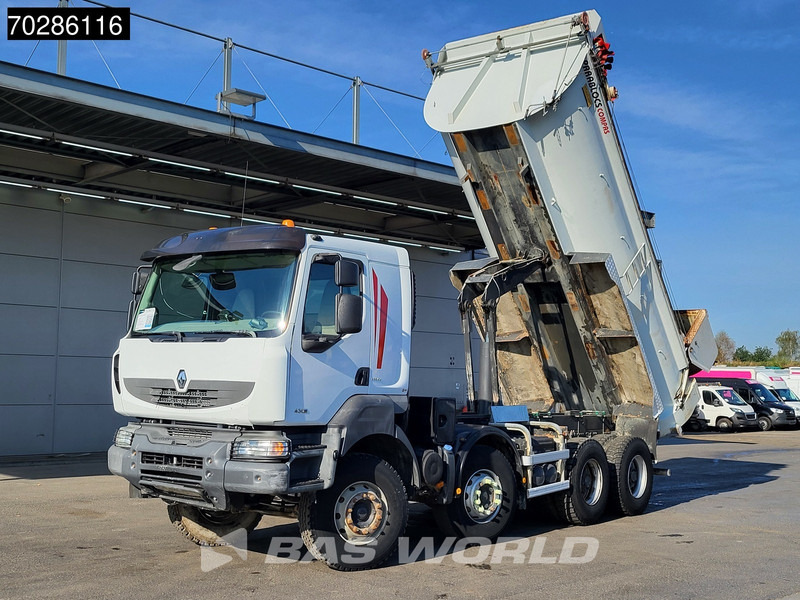 Renault Kerax 430 8X4 16m3 tipper Retarder Big-Axle steel suspension automatic Euro 5 - Caminhão basculante: foto 2 Renault Kerax 430 8X4 16m3 tipper Retarder Big-Axle steel suspension automatic Euro 5 - Caminhão basculante: foto 2