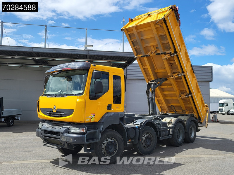 Renault Kerax 480 8X4 13m3 Meiller 2-way tipper Retarder Big-Axle Automatic Euro 5 - Caminhão basculante: foto 2 Renault Kerax 480 8X4 13m3 Meiller 2-way tipper Retarder Big-Axle Automatic Euro 5 - Caminhão basculante: foto 2