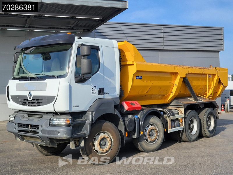 Caminhão basculante Renault Kerax 480 8X4 16m3 tipper Retarder Optibrake+ Big-Axle Steelsuspension Euro 5: foto 6