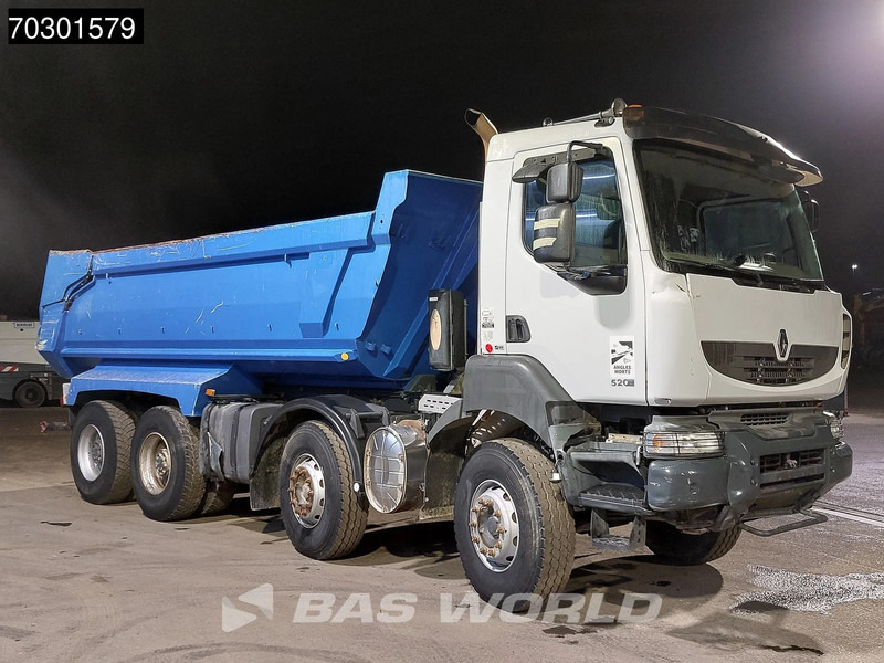Renault Kerax 520 8X4 17m3 CIF tipper Steel Suspension Big-Axle Optibrake+ Automatic Euro 5 - Caminhão basculante: foto 3 Renault Kerax 520 8X4 17m3 CIF tipper Steel Suspension Big-Axle Optibrake+ Automatic Euro 5 - Caminhão basculante: foto 3