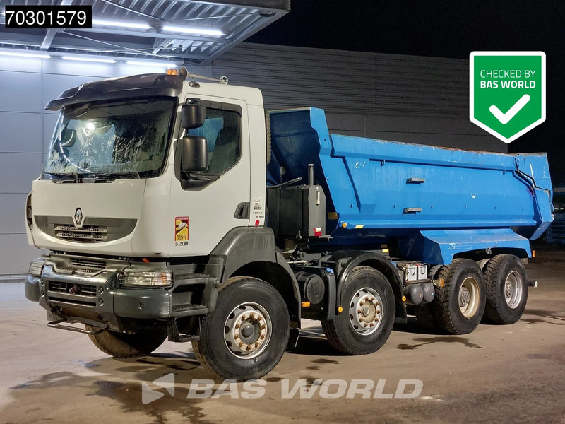 Renault Kerax 520 8X4 17m3 CIF tipper Steel Suspension Big-Axle Optibrake+ Automatic Euro 5 - Caminhão basculante: foto 1 Renault Kerax 520 8X4 17m3 CIF tipper Steel Suspension Big-Axle Optibrake+ Automatic Euro 5 - Caminhão basculante: foto 1