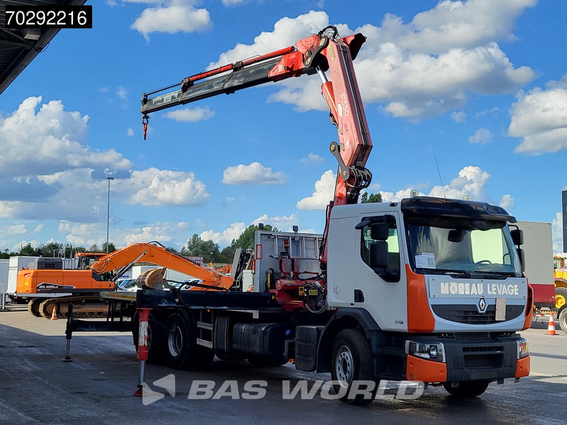 Renault Premium 370 6X2 Fassi F330B.23 Kran Crane Manual Big-Axle Lift-Axle Euro 4 - Camião de caixa aberta/ Plataforma, Caminhão grua: foto 3 Renault Premium 370 6X2 Fassi F330B.23 Kran Crane Manual Big-Axle Lift-Axle Euro 4 - Camião de caixa aberta/ Plataforma, Caminhão grua: foto 3