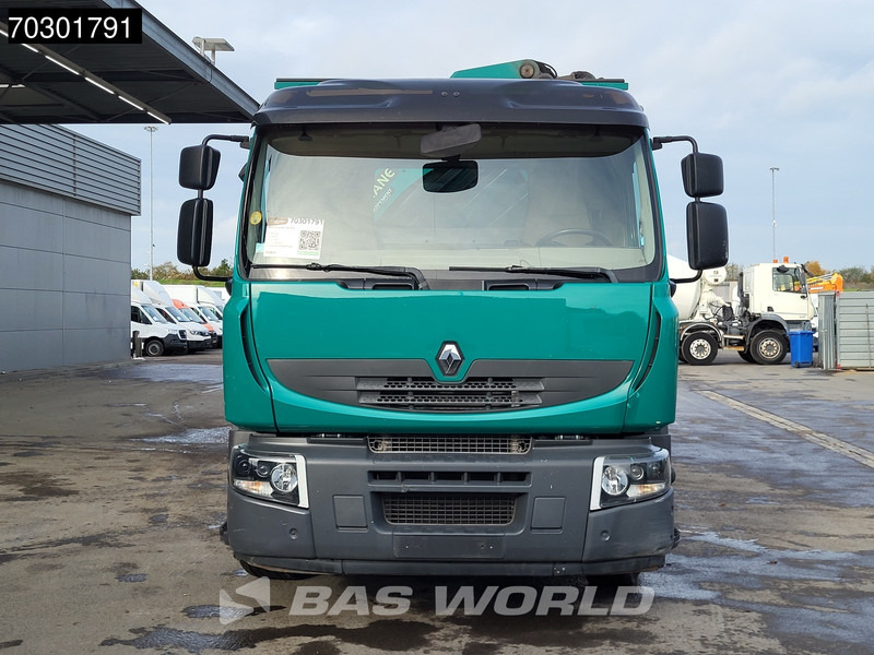 Camião de caixa aberta/ Plataforma, Caminhão grua Renault Premium 380 6X2 Palfinger PK20002 Crane Kran Lift+Steering Axle Air suspension Euro 5: foto 12