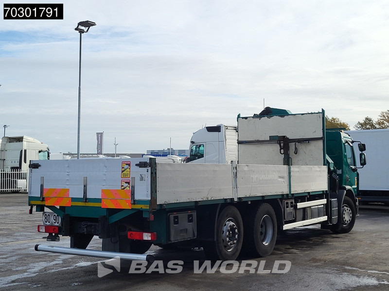 Camião de caixa aberta/ Plataforma, Caminhão grua Renault Premium 380 6X2 Palfinger PK20002 Crane Kran Lift+Steering Axle Air suspension Euro 5: foto 11