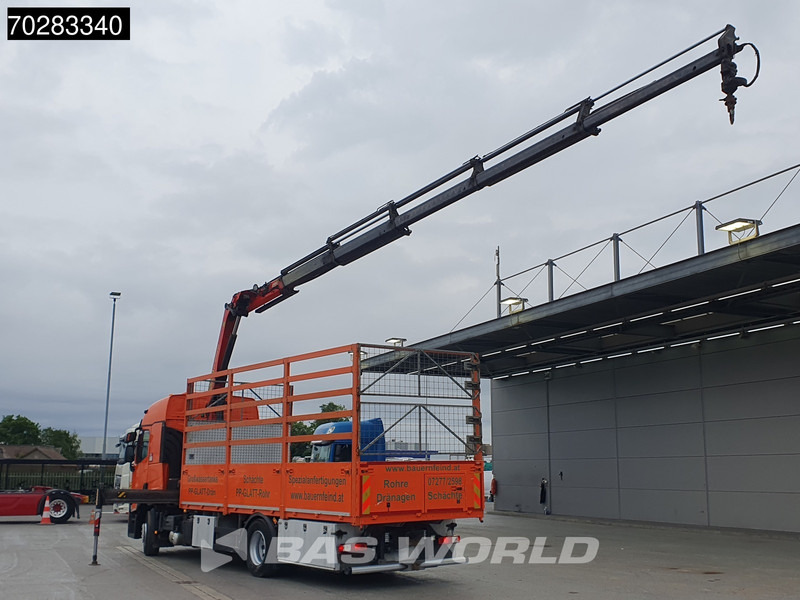 Renault T 380 4X2 Palfinger PK18002-EH Kran Crane Retarder Standklima Euro 6 - Camião de caixa aberta/ Plataforma, Caminhão grua: foto 5 Renault T 380 4X2 Palfinger PK18002-EH Kran Crane Retarder Standklima Euro 6 - Camião de caixa aberta/ Plataforma, Caminhão grua: foto 5