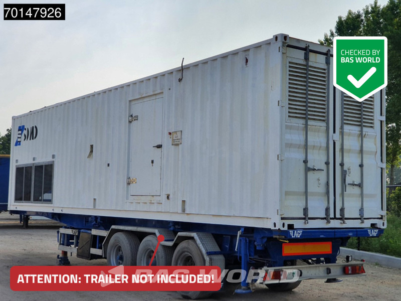SDMO 51.2L70-4P 2600 KVA - ENGINE NEEDS REPAIR - Gerador elétrico: foto 1 SDMO 51.2L70-4P 2600 KVA - ENGINE NEEDS REPAIR - Gerador elétrico: foto 1