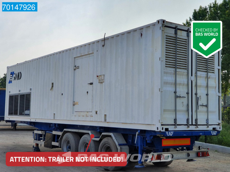 SDMO 51.2L70-4P 2600 KVA - ENGINE NEEDS REPAIR - Gerador elétrico: foto 1 SDMO 51.2L70-4P 2600 KVA - ENGINE NEEDS REPAIR - Gerador elétrico: foto 1
