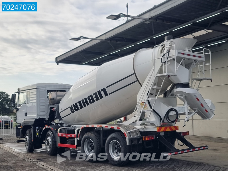 SHACMAN 8x4 EURO 6 8X4 NEW! 8m3 Liebherr Mixer Big-Axle Steel Suspension - Caminhão betoneira: foto 2 SHACMAN 8x4 EURO 6 8X4 NEW! 8m3 Liebherr Mixer Big-Axle Steel Suspension - Caminhão betoneira: foto 2