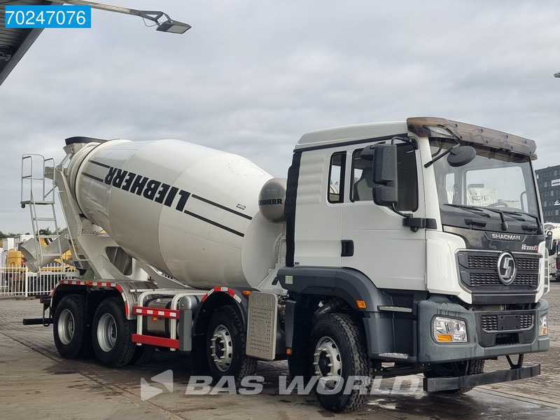 SHACMAN 8x4 EURO 6 8X4 NEW! 8m3 Liebherr Mixer Big-Axle Steel Suspension - Caminhão betoneira: foto 3 SHACMAN 8x4 EURO 6 8X4 NEW! 8m3 Liebherr Mixer Big-Axle Steel Suspension - Caminhão betoneira: foto 3