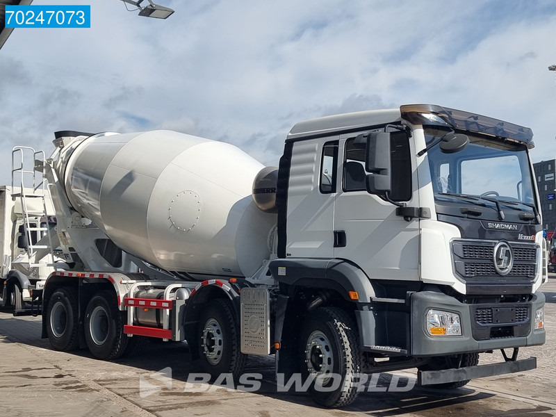 SHACMAN M3000 S 8X4 8m3 Liebherr mixer Manual Big-Axle Steelsuspension - Caminhão betoneira: foto 3 SHACMAN M3000 S 8X4 8m3 Liebherr mixer Manual Big-Axle Steelsuspension - Caminhão betoneira: foto 3