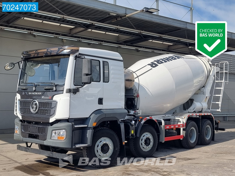 SHACMAN M3000 S 8X4 8m3 Liebherr mixer Manual Big-Axle Steelsuspension - Caminhão betoneira: foto 1 SHACMAN M3000 S 8X4 8m3 Liebherr mixer Manual Big-Axle Steelsuspension - Caminhão betoneira: foto 1