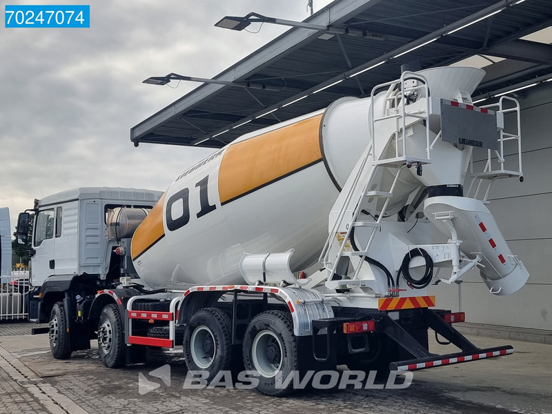 SHACMAN M3000 S 8X4 NEW! 8m3 Liebherr Mixer Big-Axle Steelsuspension - Caminhão betoneira: foto 2 SHACMAN M3000 S 8X4 NEW! 8m3 Liebherr Mixer Big-Axle Steelsuspension - Caminhão betoneira: foto 2