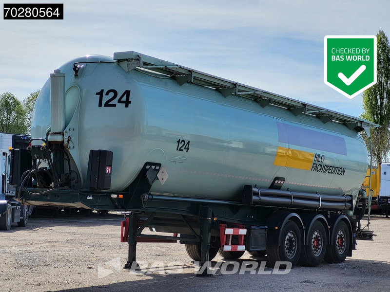 SPITZER SK2753CALGGVS 3 axles ADR 55m3 1 Comp. Gefahrgut KIP-Silo - Semirreboque tanque: foto 1 SPITZER SK2753CALGGVS 3 axles ADR 55m3 1 Comp. Gefahrgut KIP-Silo - Semirreboque tanque: foto 1