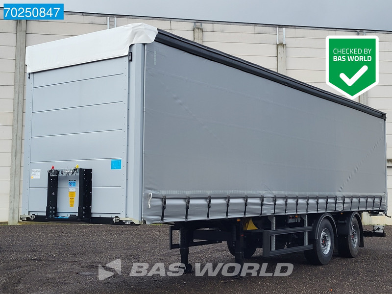 SYSTEM TRAILERS LPRS18 NEW Kooiaap Lift+Lenkachse Stapler - Semi-reboque de lona: foto 1 SYSTEM TRAILERS LPRS18 NEW Kooiaap Lift+Lenkachse Stapler - Semi-reboque de lona: foto 1