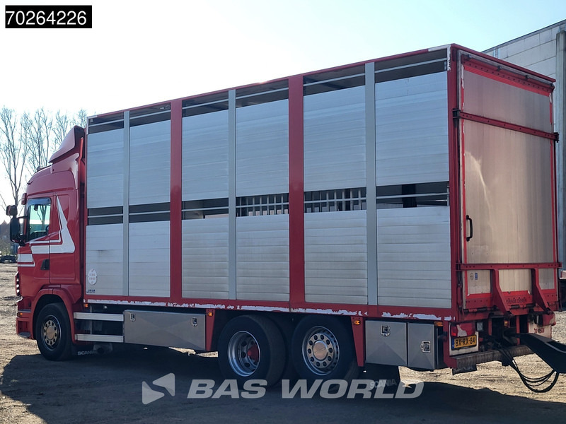 Scania G420 6X2 Van Dijk Cattle transport Liftable floor Lift-Asche Euro 5 - Caminhão furgão: foto 2 Scania G420 6X2 Van Dijk Cattle transport Liftable floor Lift-Asche Euro 5 - Caminhão furgão: foto 2