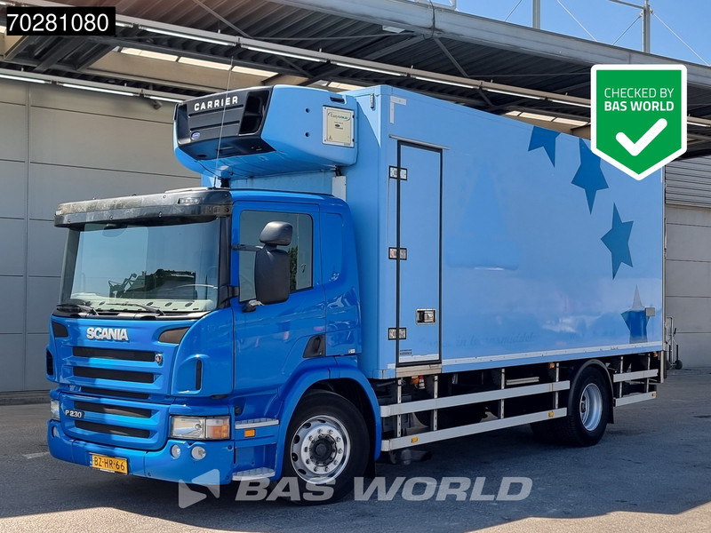 Scania P230 4X2 NL-Truck Carrier Supra 950mt Ladebordwand Navi Euro 5 - Caminhão frigorífico: foto 1 Scania P230 4X2 NL-Truck Carrier Supra 950mt Ladebordwand Navi Euro 5 - Caminhão frigorífico: foto 1