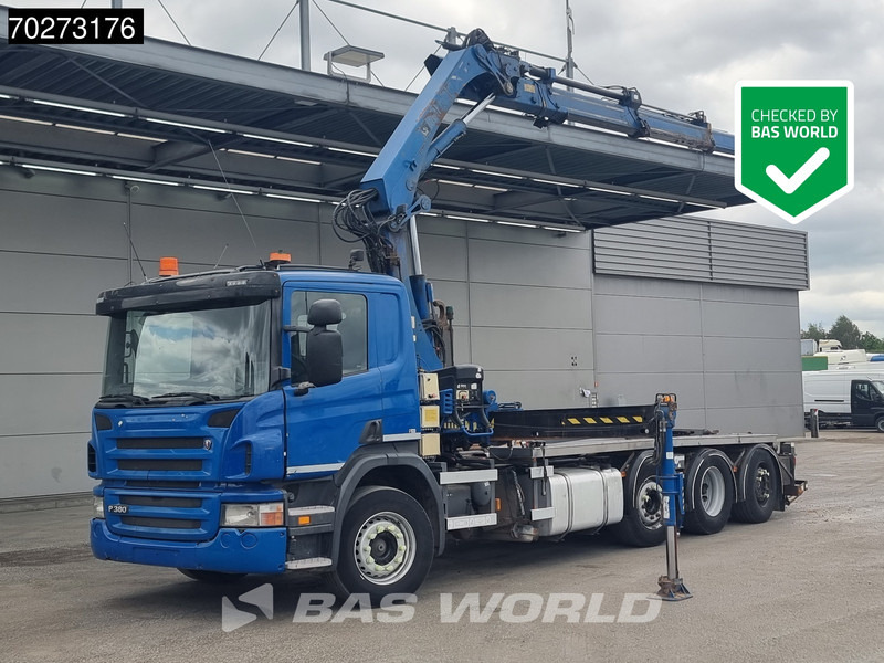 Scania P380 8X2 Hiab 211 EP-3 HIPRO Kran VDL S-20-6200 Lift-Lenkachse Euro 5 - Caminhão polibenne, Caminhão grua: foto 1 Scania P380 8X2 Hiab 211 EP-3 HIPRO Kran VDL S-20-6200 Lift-Lenkachse Euro 5 - Caminhão polibenne, Caminhão grua: foto 1