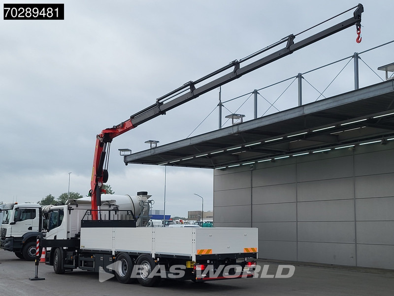 Scania P410 6X2 NEW! Palfinger PK24-001 SLD 5 Kran Crane Retarder Lift+steering axle - Camião de caixa aberta/ Plataforma, Caminhão grua: foto 2 Scania P410 6X2 NEW! Palfinger PK24-001 SLD 5 Kran Crane Retarder Lift+steering axle - Camião de caixa aberta/ Plataforma, Caminhão grua: foto 2