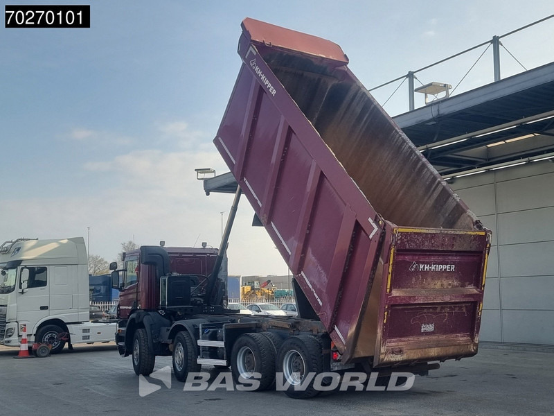 Scania P410 8X4 28m3 KH Kipper Big-Axle Steel suspension Euro 6 - Caminhão basculante: foto 3 Scania P410 8X4 28m3 KH Kipper Big-Axle Steel suspension Euro 6 - Caminhão basculante: foto 3