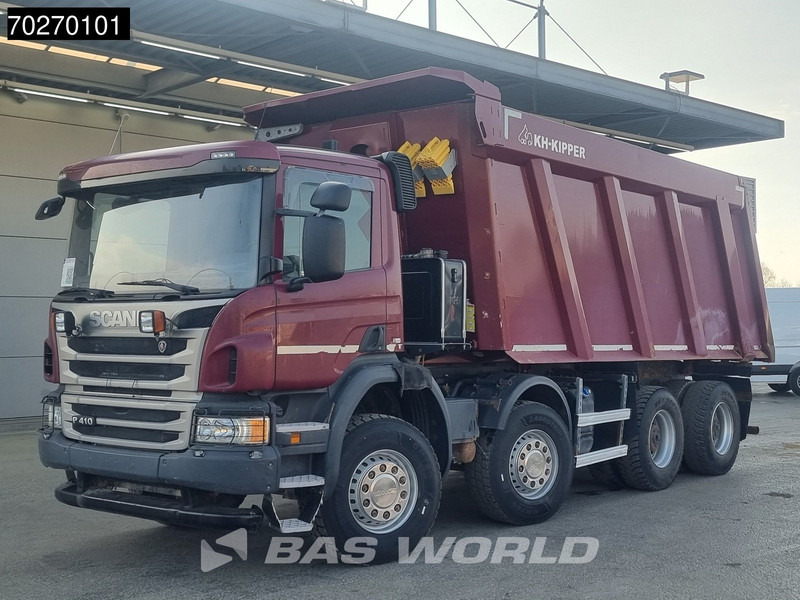 Scania P410 8X4 28m3 KH Kipper Big-Axle Steel suspension Euro 6 - Caminhão basculante: foto 5 Scania P410 8X4 28m3 KH Kipper Big-Axle Steel suspension Euro 6 - Caminhão basculante: foto 5