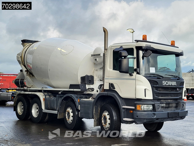 Scania P410 8X4 9m3 Liebherr mixer Automatic Steelsuspension Euro 6 - Caminhão betoneira: foto 3 Scania P410 8X4 9m3 Liebherr mixer Automatic Steelsuspension Euro 6 - Caminhão betoneira: foto 3