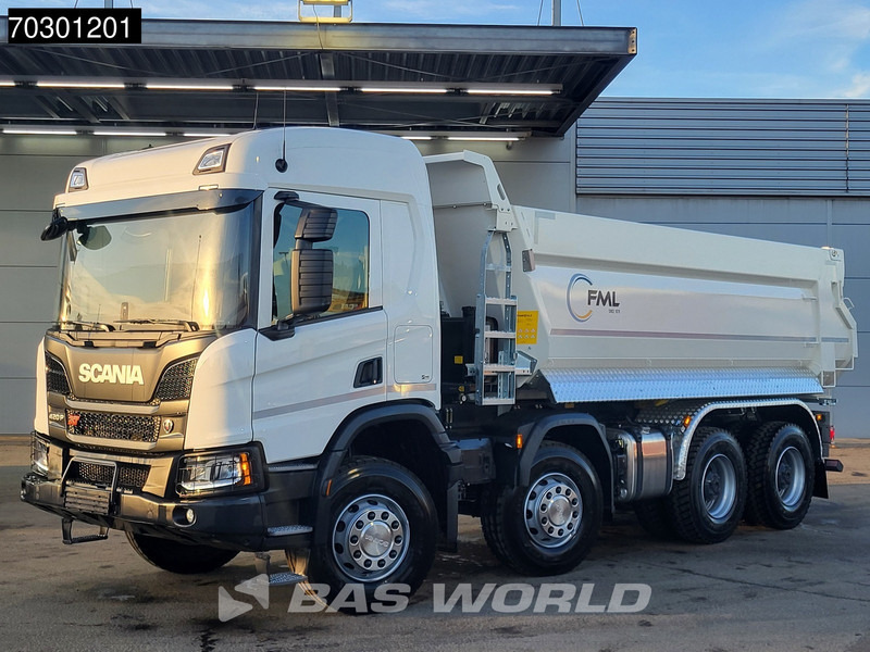 Scania P420 8X4 NEW 18m3 KH Tipper Big-Axle Steelsuspension Automatic Euro 6 - Caminhão basculante: foto 5 Scania P420 8X4 NEW 18m3 KH Tipper Big-Axle Steelsuspension Automatic Euro 6 - Caminhão basculante: foto 5
