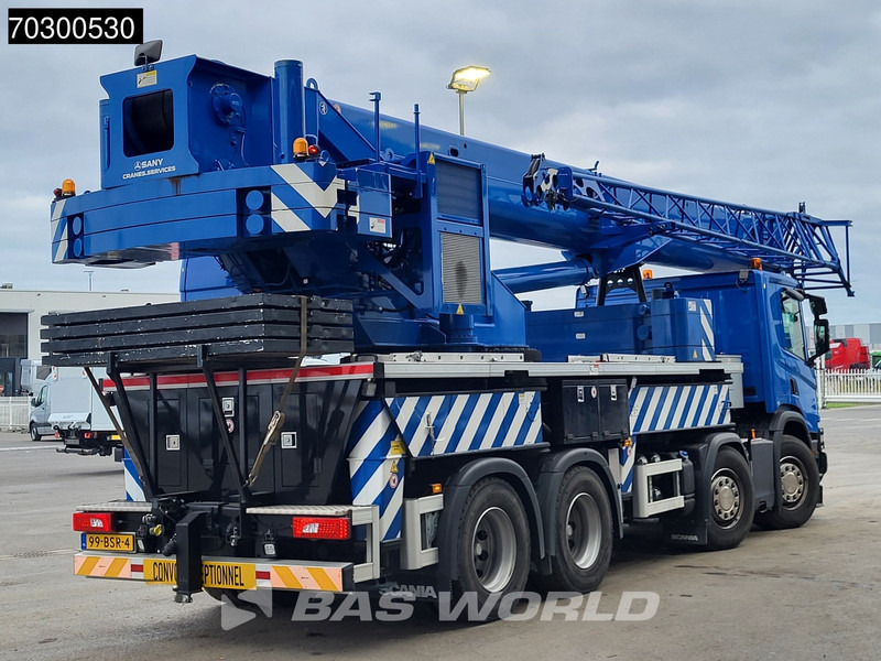 Scania P450 P 8X4 Palfinger/SANY SPC500E Telescopic Crane Retarder Navi Automatic Euro 6 - Caminhão grua: foto 5 Scania P450 P 8X4 Palfinger/SANY SPC500E Telescopic Crane Retarder Navi Automatic Euro 6 - Caminhão grua: foto 5