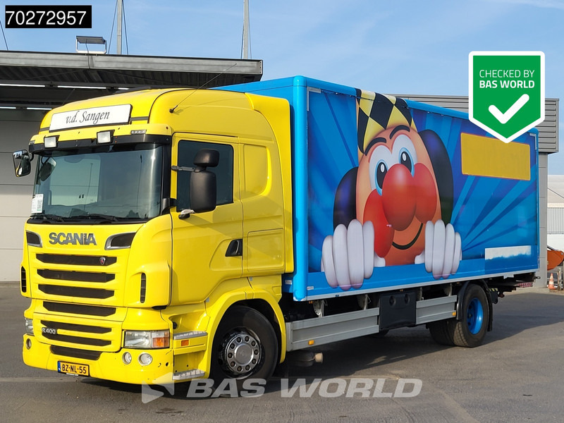 Scania R400 4X2 NL-Truck Ladebordwand Opticruise Euro 5 - Caminhão furgão: foto 1 Scania R400 4X2 NL-Truck Ladebordwand Opticruise Euro 5 - Caminhão furgão: foto 1