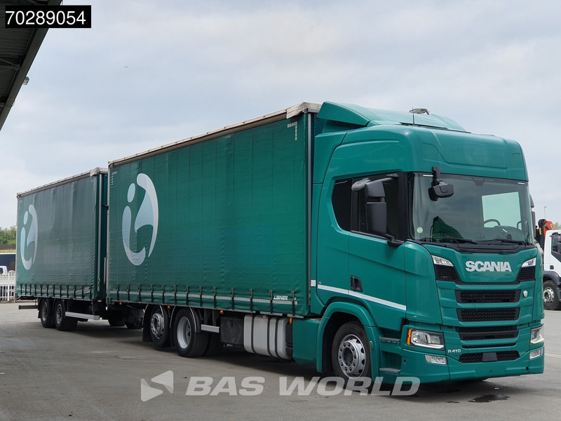 Scania R410 6X2 Combi Retarder Standklima lifting roof ACC LED Euro 6 - Caminhão com lona: foto 3 Scania R410 6X2 Combi Retarder Standklima lifting roof ACC LED Euro 6 - Caminhão com lona: foto 3