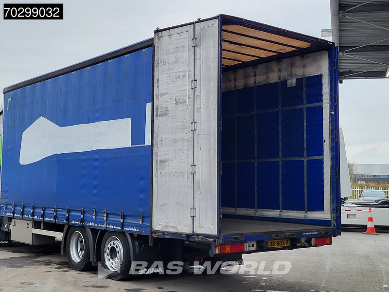 Caminhão com lona Scania R410 R 6X2 NL-Combi Curtainsides Lift+steering axle Automatic Euro 6: foto 11