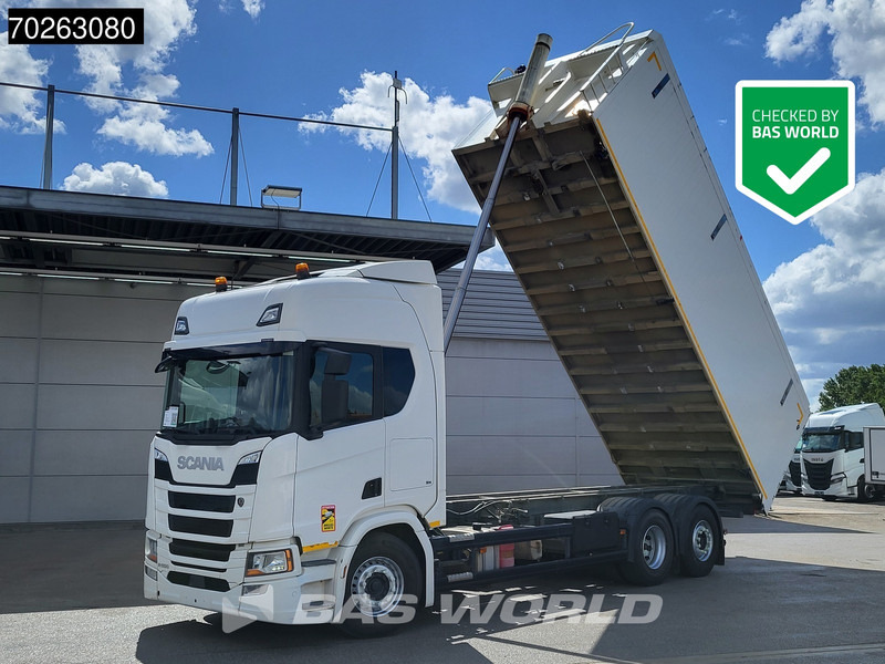 Scania R500 6X2 39m3 Alu kipper Retarder Full air suspension Liftachse Navi Euro 6 - Caminhão basculante: foto 1 Scania R500 6X2 39m3 Alu kipper Retarder Full air suspension Liftachse Navi Euro 6 - Caminhão basculante: foto 1