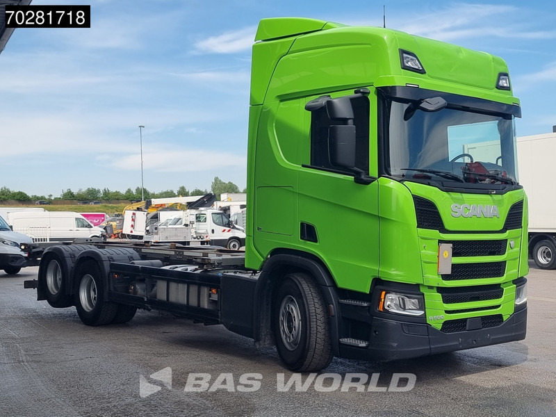 Scania R500 6X2 Retarder Liftachse full air ACC Euro 6 - Caminhão transportador de contêineres/ Caixa móvel: foto 3 Scania R500 6X2 Retarder Liftachse full air ACC Euro 6 - Caminhão transportador de contêineres/ Caixa móvel: foto 3