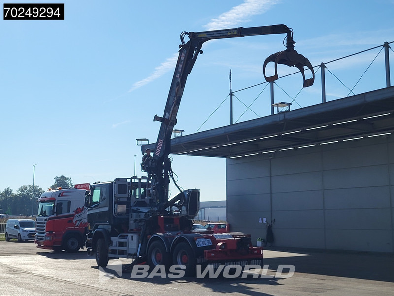 Scania R580 6X4 Holz Kran Diebolt D28 Full-Steel - Caminhão florestal, Caminhão grua: foto 2 Scania R580 6X4 Holz Kran Diebolt D28 Full-Steel - Caminhão florestal, Caminhão grua: foto 2
