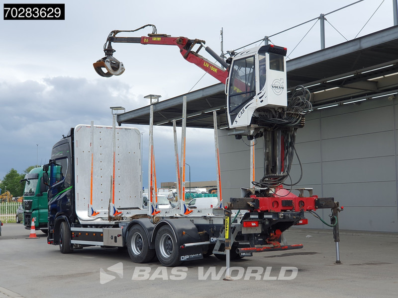 Scania S650 S 6X4 Tajfun LIV100K Kran Holztransport Retarder 3-Pedals Euro 6 - Caminhão florestal, Caminhão grua: foto 2 Scania S650 S 6X4 Tajfun LIV100K Kran Holztransport Retarder 3-Pedals Euro 6 - Caminhão florestal, Caminhão grua: foto 2